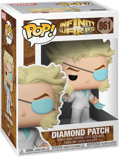 Funko Pop! Marvel Infinity Warps Diamond Patch Vinyl Figure