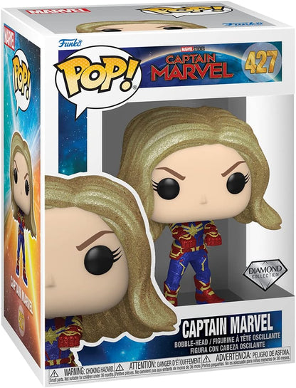 Funko Pop and Tee: Marvel - Captain Marvel