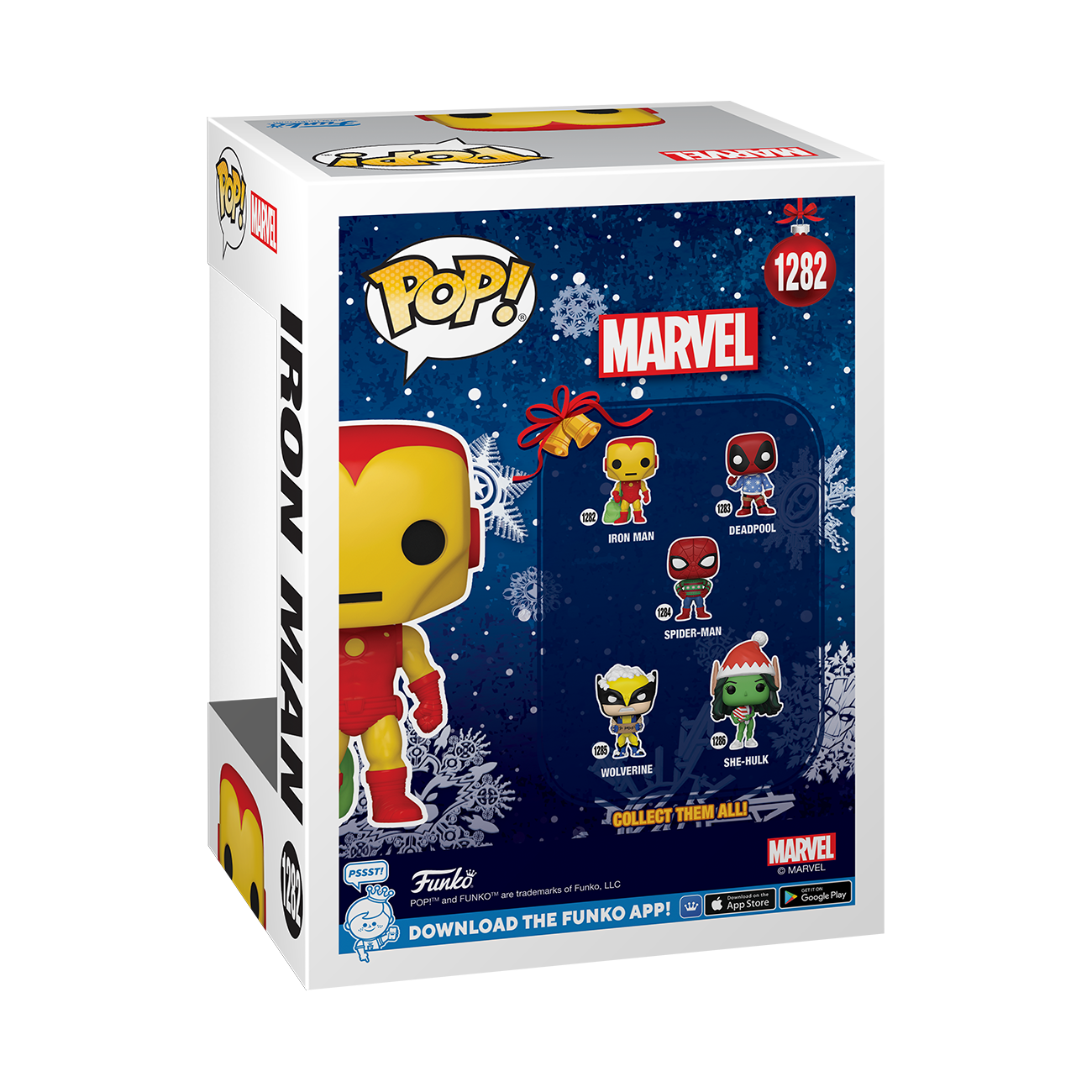 POP! Marvel: Holiday – Iron Man mit Tasche