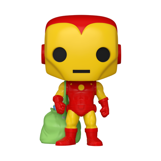 POP! Marvel: Holiday – Iron Man mit Tasche