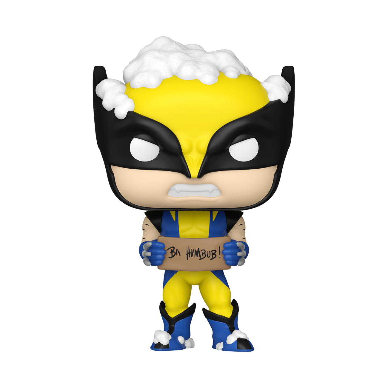 POP! Marvel: Holiday – Wolverine mit Schild