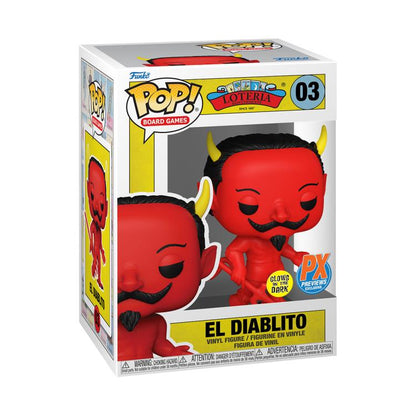 Funko POP! Loteria - El Diablito (Glow-in-the-Dark) Vinyl Figure #3 Preview Exclusives (PX)