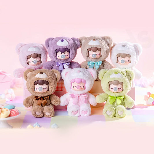 Nanci Colorful Chocolate Cutie Bears Series Plush Blind Box (1 Blind Box)