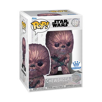 POP! Star Wars: 657 Disney 100, Chewbacca (Facet) Exclusive