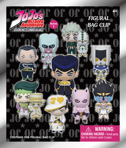 JoJo's Bizarre Adventure 3D Foam Bag Clip Series 3 Blind Bag - Official Anime Keychain