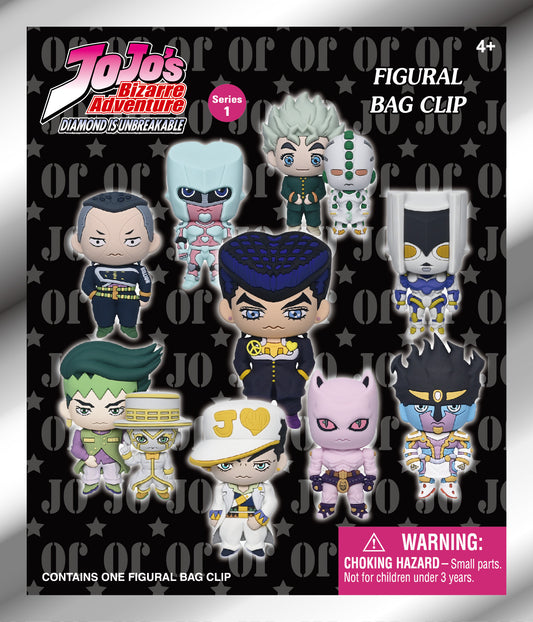JoJo's Bizarre Adventure 3D Foam Bag Clip Series 3 Blind Bag - Official Anime Keychain