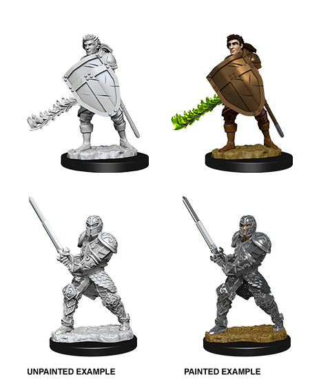 D&D: Nolzur's Marvelous Miniatures - Human Male Fighter - Super Anime Store