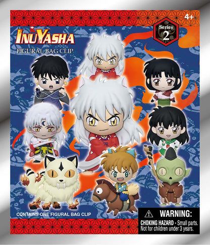 Inuyasha 25th Anniversary 3D Foam Bag Clip – Series 2 Blind Box