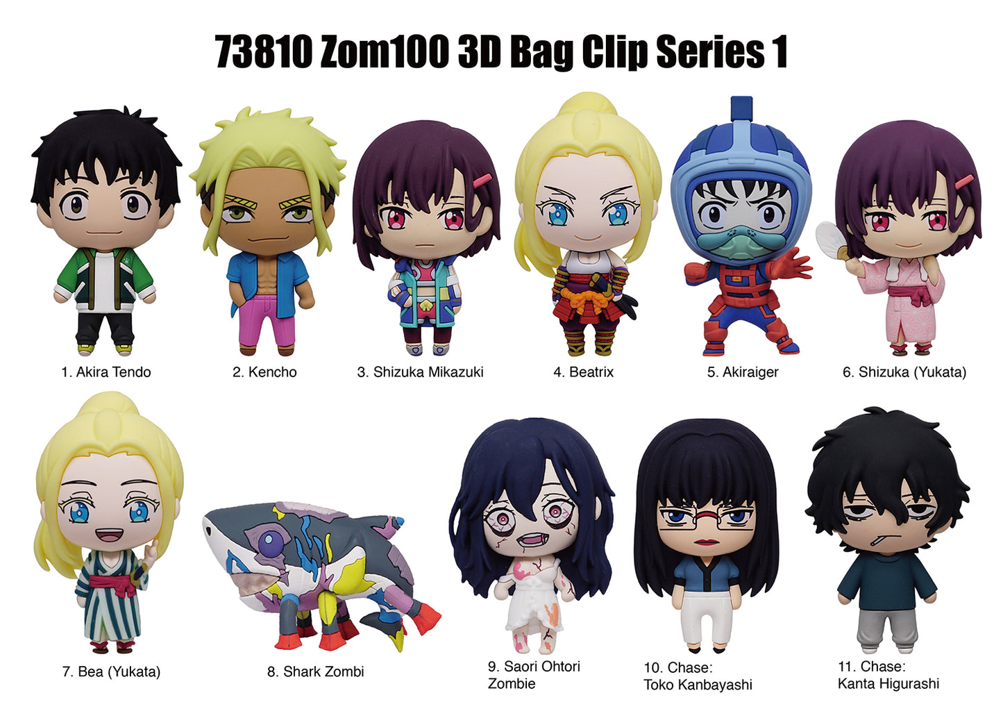 Zom 100 3D Foam Bag Clip, Series 1 Bling Bag