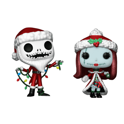 POP! Disney: TNBC, Santa Jack and Christmas Sally (DIA) (2-PK) Exclusive