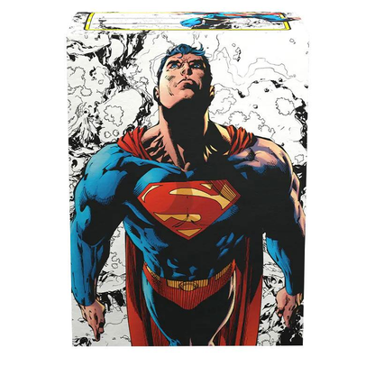 Dragon Shield: Standard 100ct Art Sleeves - Superman Core (Dual Matte)