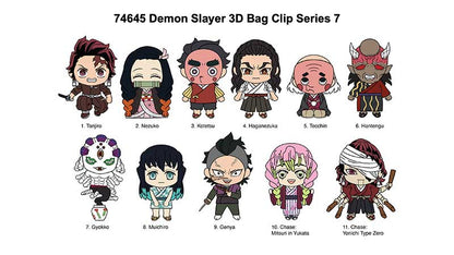 Demon Slayer Season 3 3D Foam Bag Clip Series 7 - Blind Bag Collectible