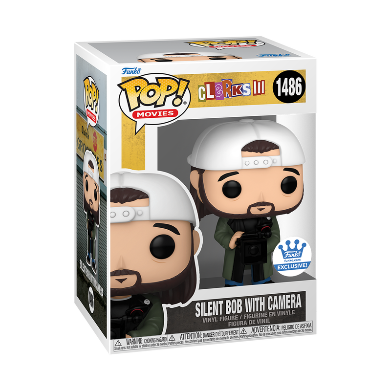 POP! Movies: 1486 Clerks III,  Silent Bob (Camera) Exclusive