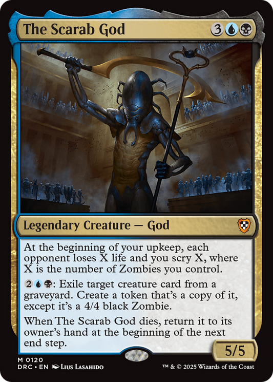 The Scarab God (DRC-120) - Commander: Aetherdrift