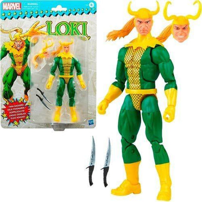 Marvel Legends Retro Loki 6-Zoll-Actionfigur