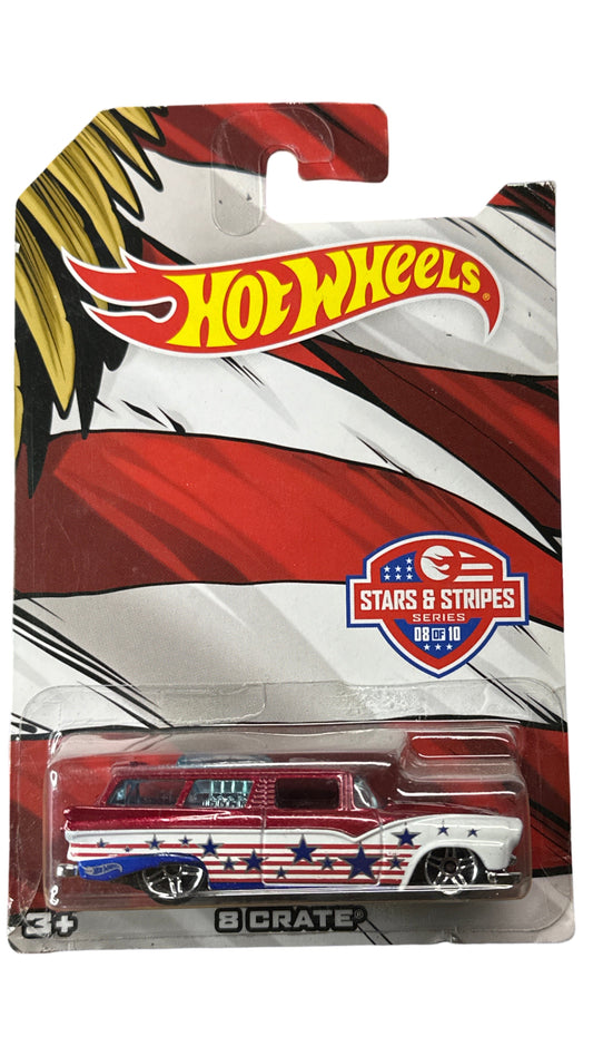 Hot Wheels Stars & Stripes Series 8 Crate 8/10