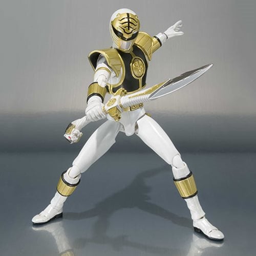Bandai Mighty Morphin Power Rangers White Ranger SH Figuarts Actionfigur