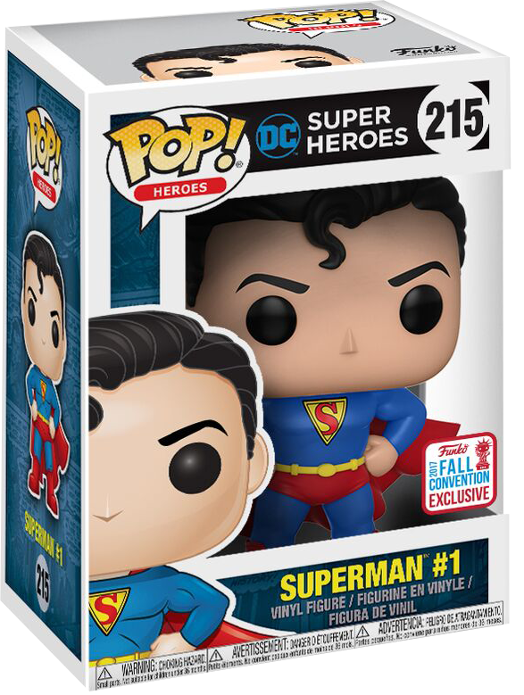 POP! Heroes: 215 DC Super Heroes, Superman #1 Exclusive