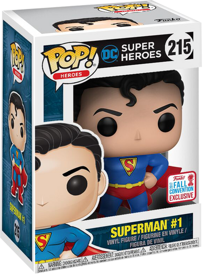 POP! Heroes: 215 DC Super Heroes, Superman #1 Exclusive