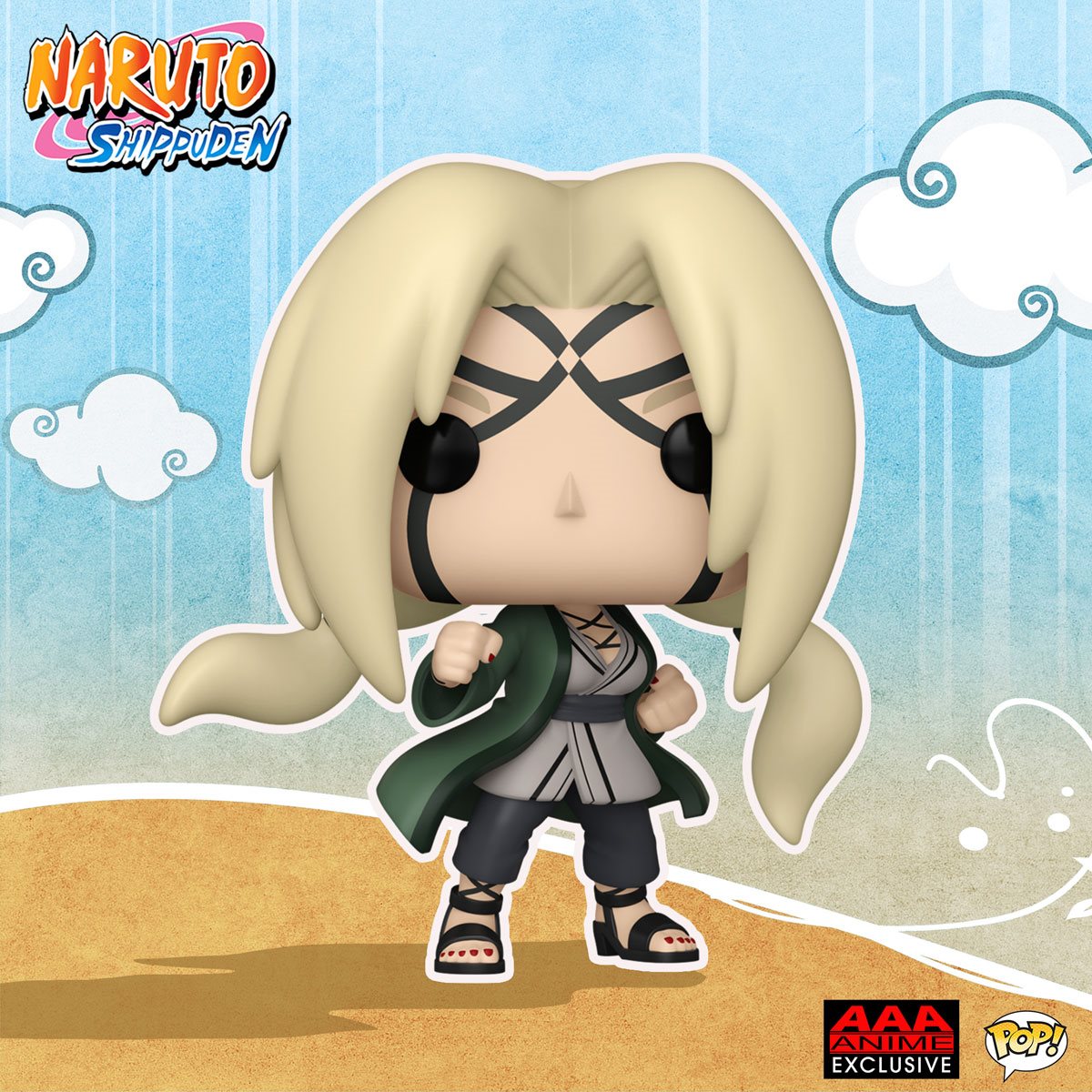 Funko Pop! Animation: Naruto Shippuden - Tsunade Creation-Rebirth AAA Anime Exclusive