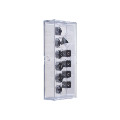 Ultra PRO: 11-Dice Set - Eclipse (Jet Black)