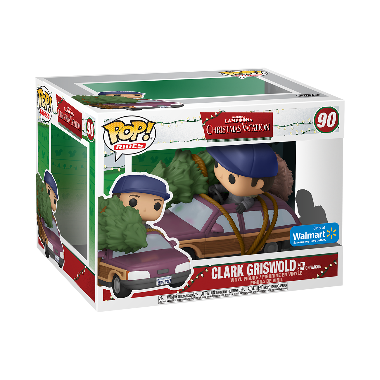 POP! Rides (Movies): 90 Christmas Vacation, Clark Griswold (Station Wagon) Exclusive