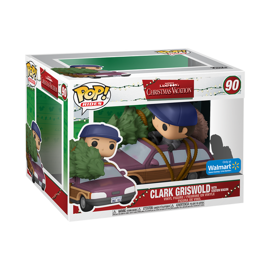 POP! Rides (Movies): 90 Christmas Vacation, Clark Griswold (Station Wagon) Exclusive