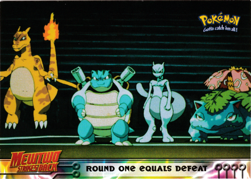 Round One Equals Defeat (26) [Topps Pokemon the First Movie (First Print)]