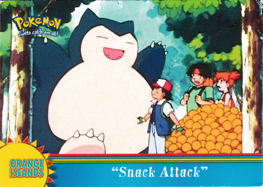 "Snack Attack" Foil (OR11) [Topps TV Animation Edition Series 3]