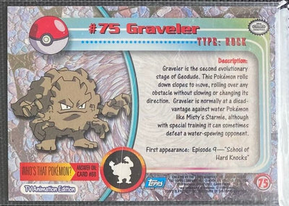 Graveler (75) [Topps TV Animation Edition Series 1 (Third Print)]