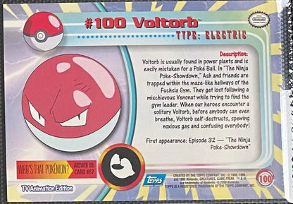 Voltorb (100) [Topps TV Animation Edition Series 2]