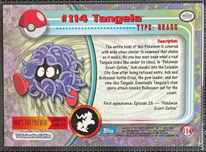 Tangela (114) [Topps TV Animation Edition Series 2]