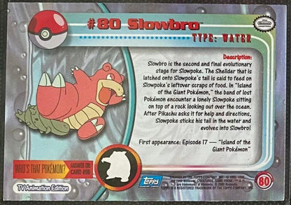 Slowbro (80) [Topps TV Animation Edition Series 2]