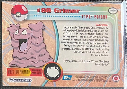 Grimer (88) [Topps TV Animation Edition Series 2]