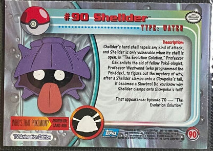 Shellder (90) [Topps TV Animation Edition Series 2]