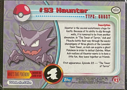 Haunter Foil (93) [Topps TV Animation Edition Series 2]