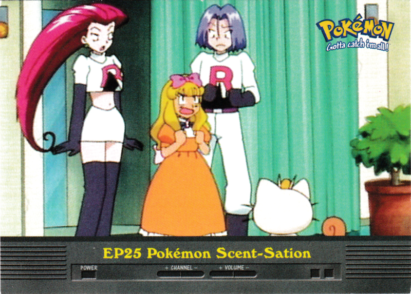 EP25 Pokemon Scent-Sation (EP25) [Topps TV Animation Edition Series 2]