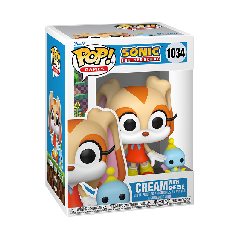 POP! & Buddy: Sonic- Cream w/Cheese