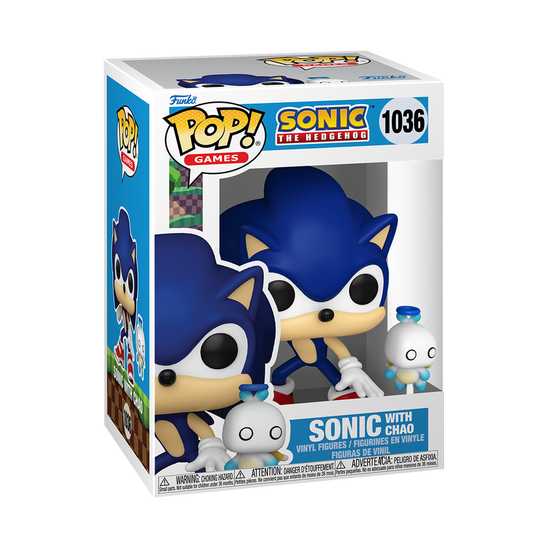 POP! & Buddy: Sonic- Sonic w/ Chao