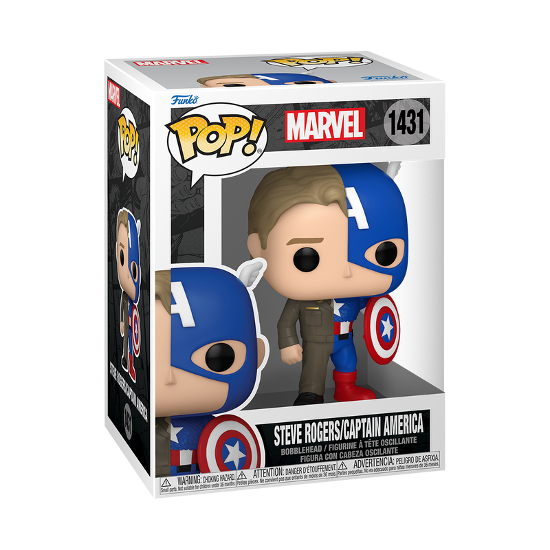 POP! Marvel: Split - Captain A/Steve R