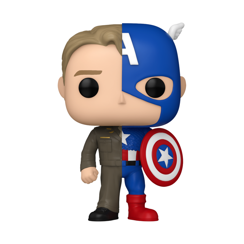 POP! Marvel: Split - Captain A/Steve R