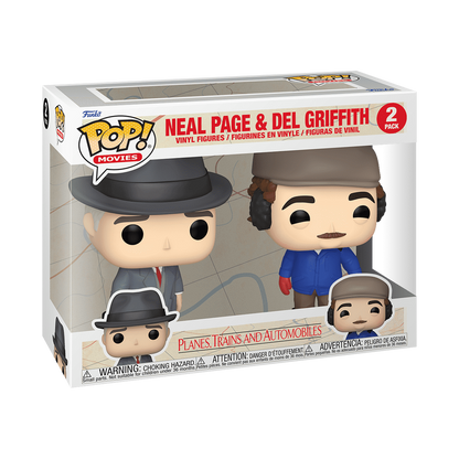 POP! PLANES, TRAINS AND AUTOMOBILES: NEAL PAGE & DEL GRIFFITH 2-PACK