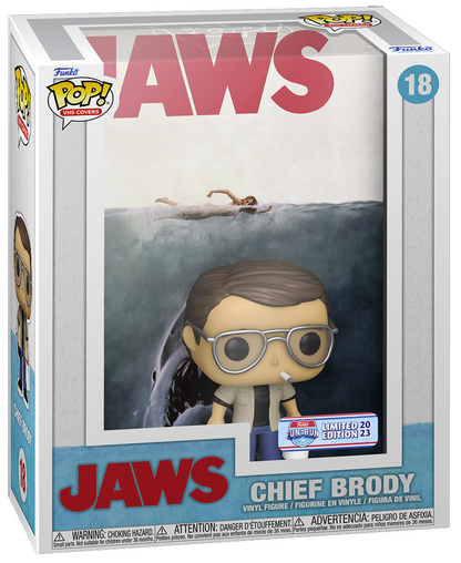 POP! VHS Covers: 18 JAWS, Chief Brody Exclusive