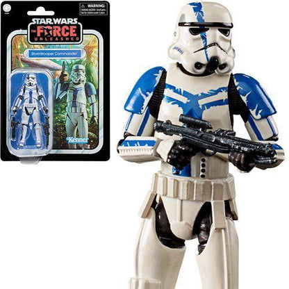 Star Wars The Vintage Collection Gaming Greats Stormtrooper Commander 3 3/4-Zoll-Actionfigur 