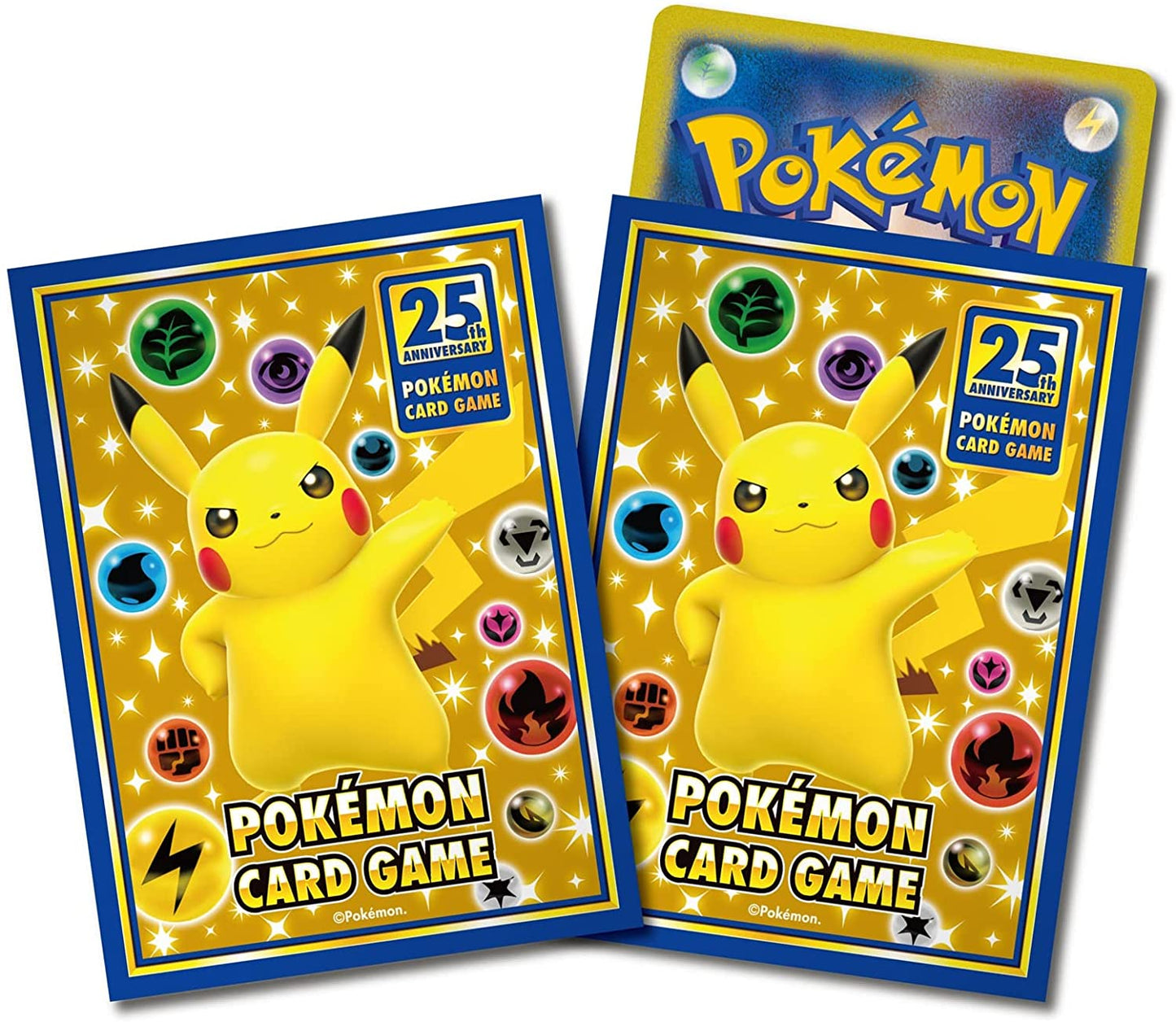 Pokemon Center Original: 25th Anniversary Sleeves 64-Count