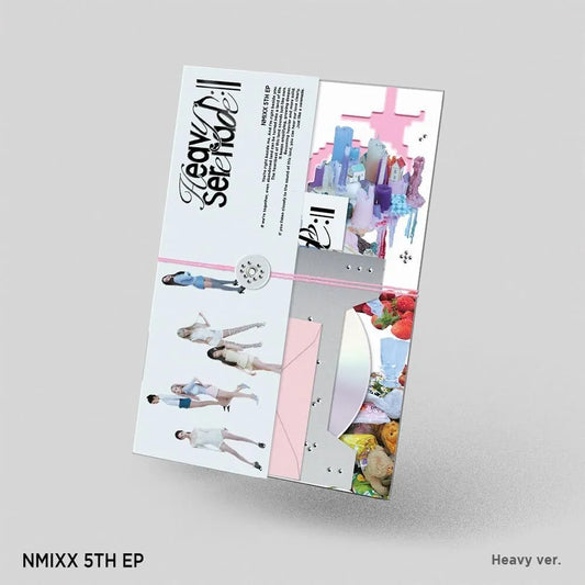 NMIXX Heavy Serenade [Serenade ver.] (Sticker / Stickers, Photo Book, Postcard, Photo / Photo Card, Poster) CD