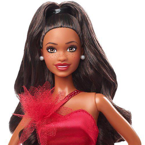 Barbie Holiday Doll 2022 (Dark Brown, Wavy Blonde , Light Brown or Straight Black Hair)