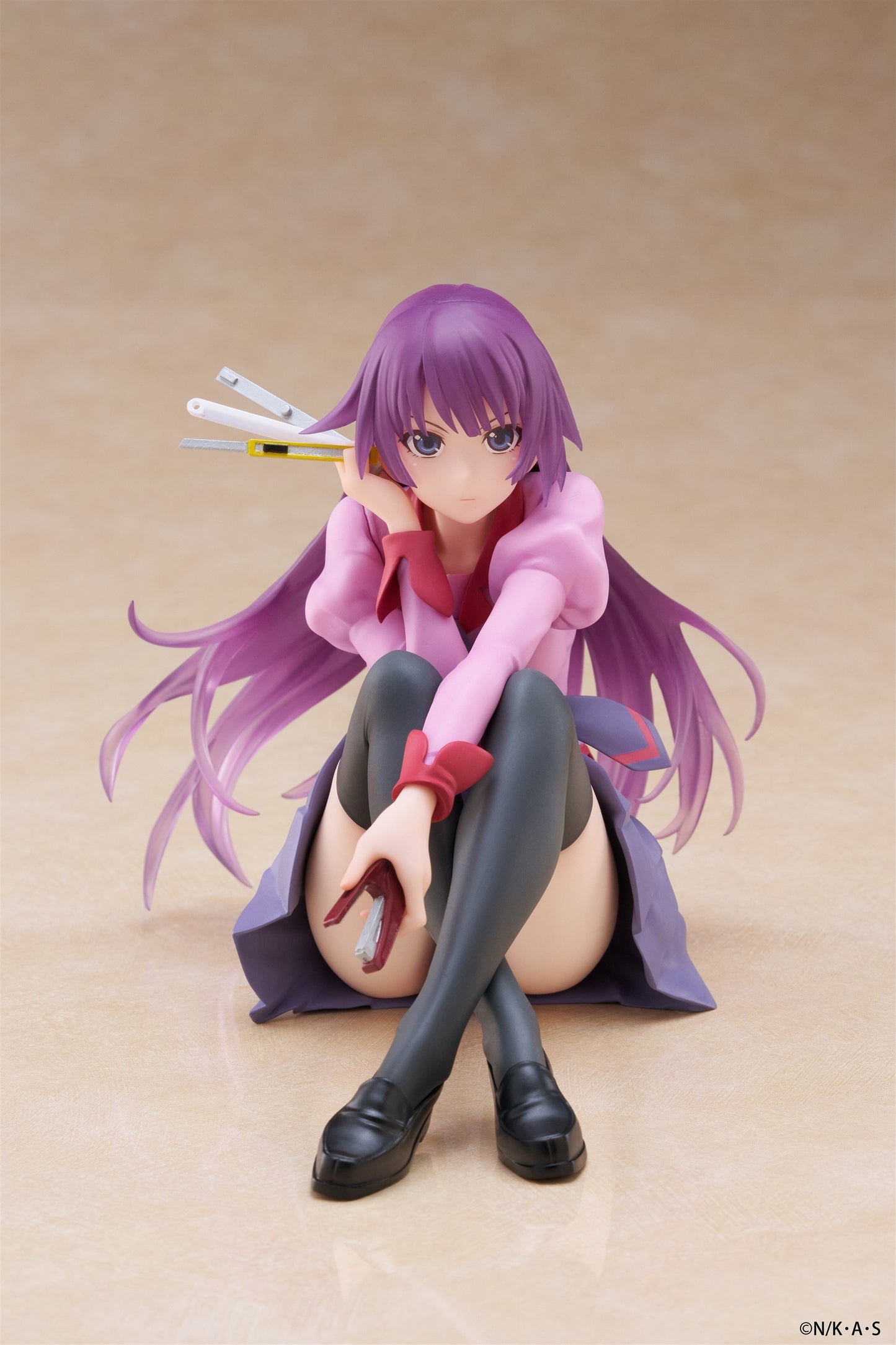 Monogatari - Hitagi Senjougahara Desktop Cute Prize Figure