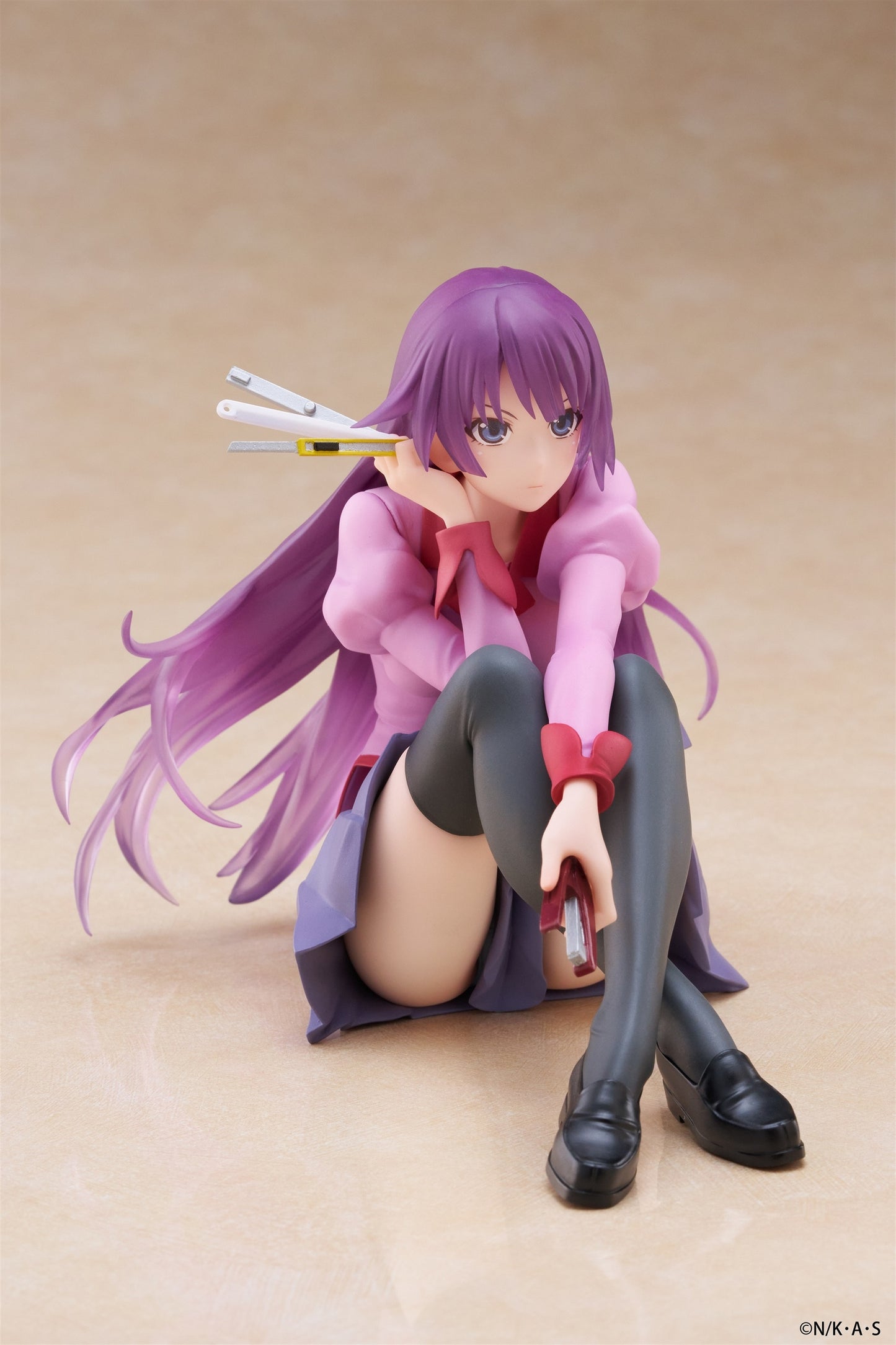Monogatari - Hitagi Senjougahara Desktop Cute Prize Figure