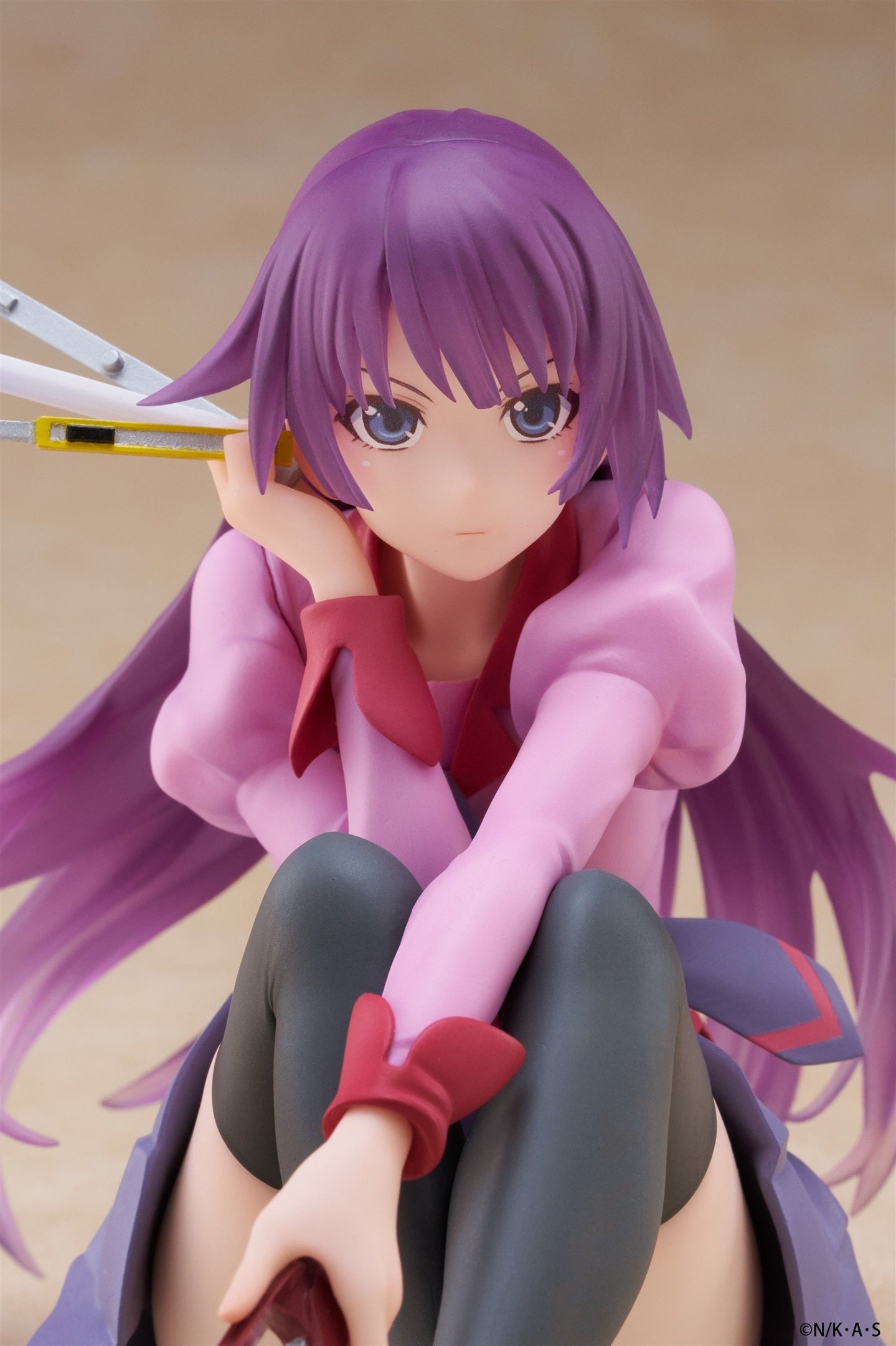Monogatari - Hitagi Senjougahara Desktop Cute Prize Figure
